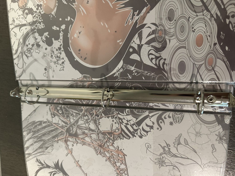 Enigma Moxie Binder Heart Graffiti 3 Ring Binder 2011
