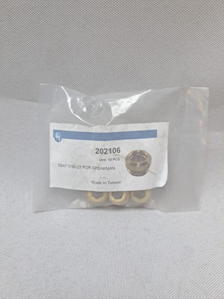 Faucet Seat 7/16-27 Thread for Speakman Item No 202106 Ten Pack
