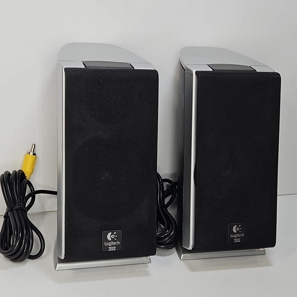 Genuine Logitech Z-2300 THX Computer Speakers Left & Right Pair
