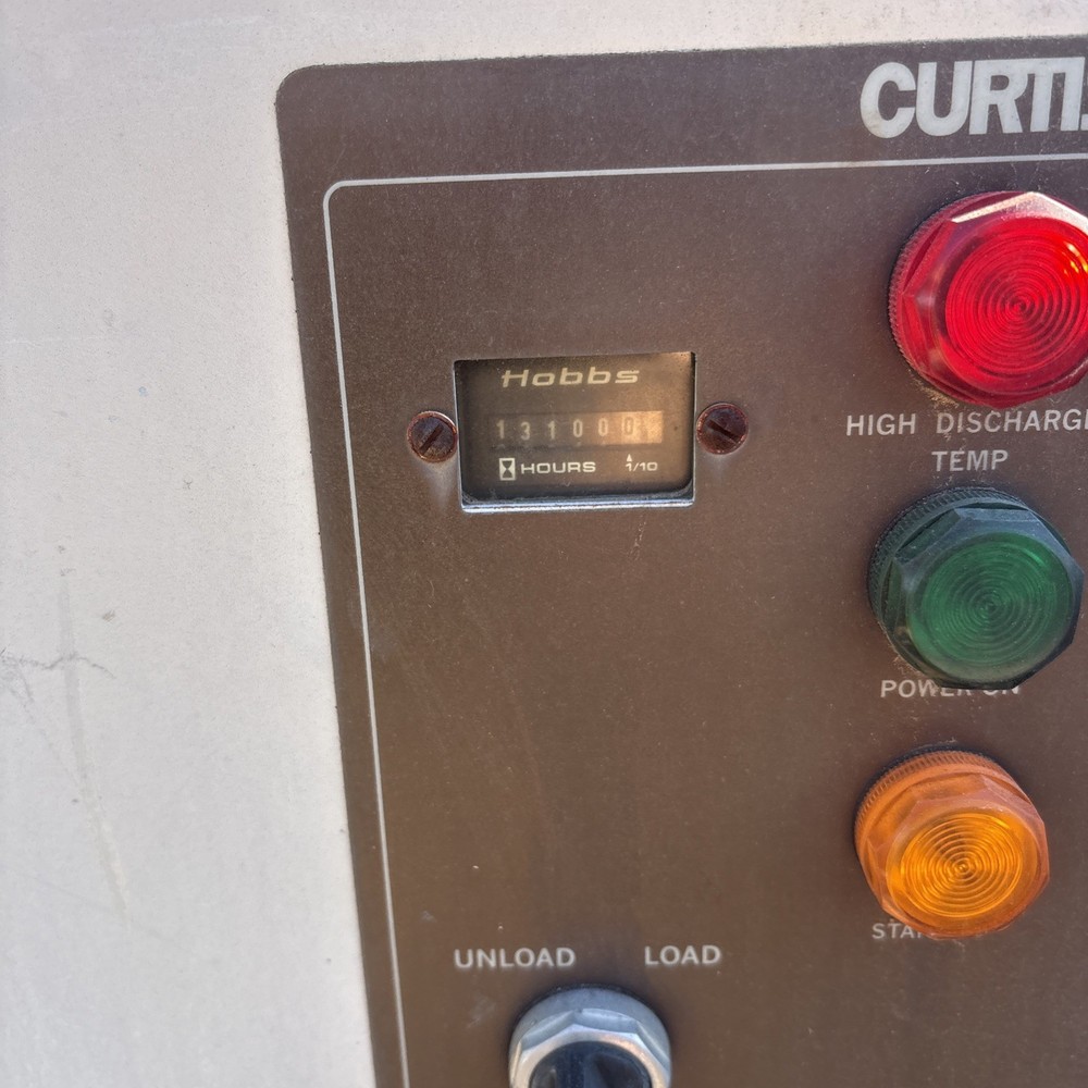 FS Curtis 25 hp rotary screw air compressor