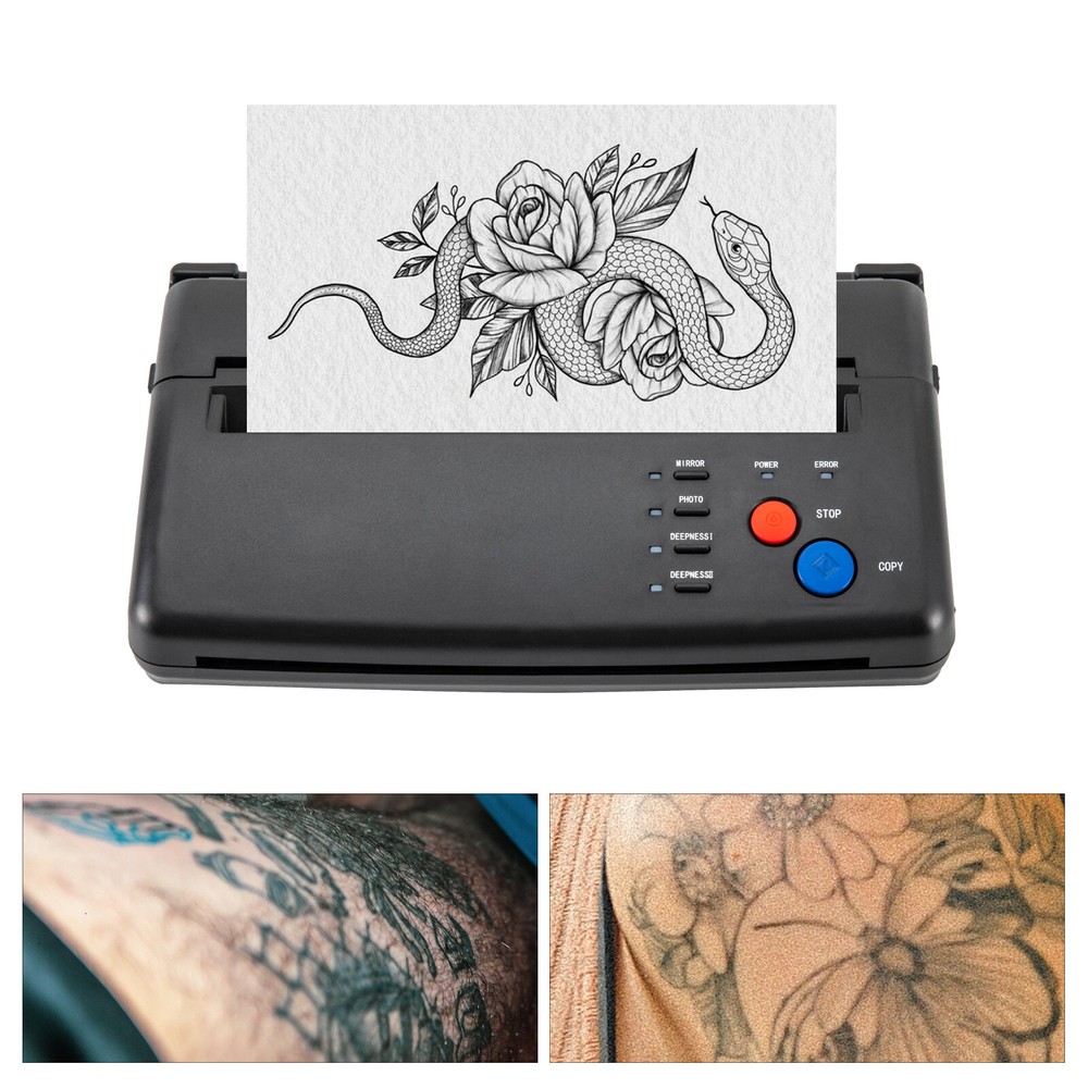 Tattoo Transfer Stencil Copy Machine Stencil Thermal Copier Printer for A4 Paper