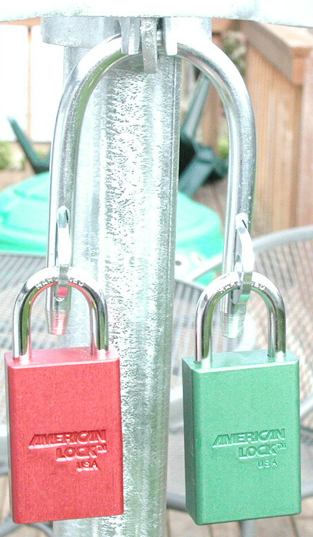 GM P2002, Multiple Padlock Locking Device - Shared Access - Dual Hasp A1