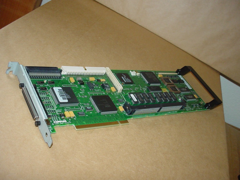 VINTAGE COMPAQ SMART 2SL ARRAY CONTROLLER PCI MODEL # X079 SPARE # 242777-001