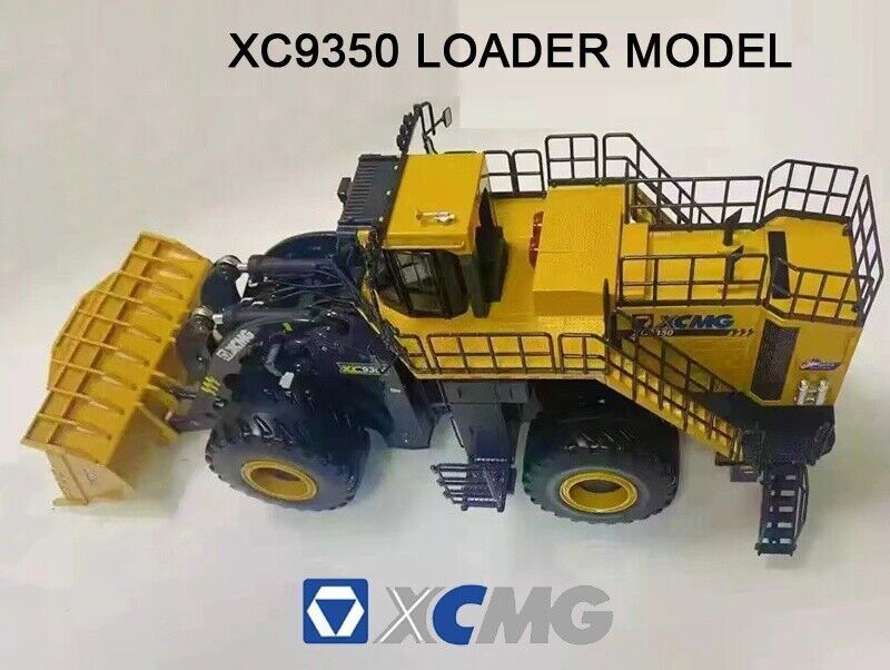 1/43 XCMG XC9350 Mining Wheeled Loader Construction Equipment Diecast Model