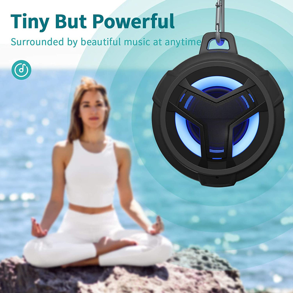 Bluetooth Shower Speaker Portable Bluetooth Speakers Waterproof Wireless Speaker