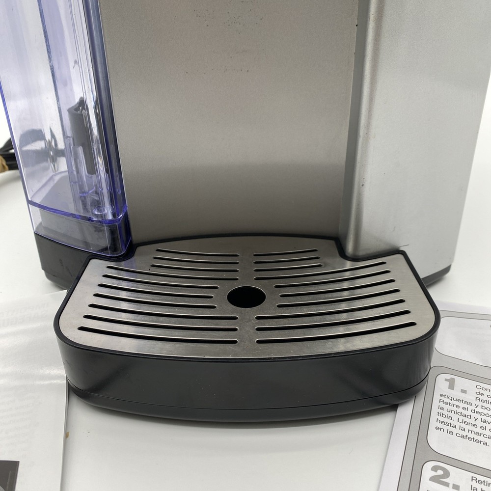 Cuisinart SS-10P1 Premium Single-Serve Coffeemaker Silver Clean Instructions