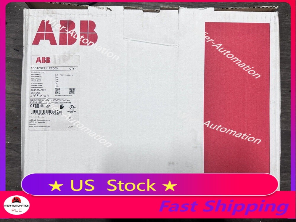ABB PSE170-600-70 SOFT STARTER US Free TAX