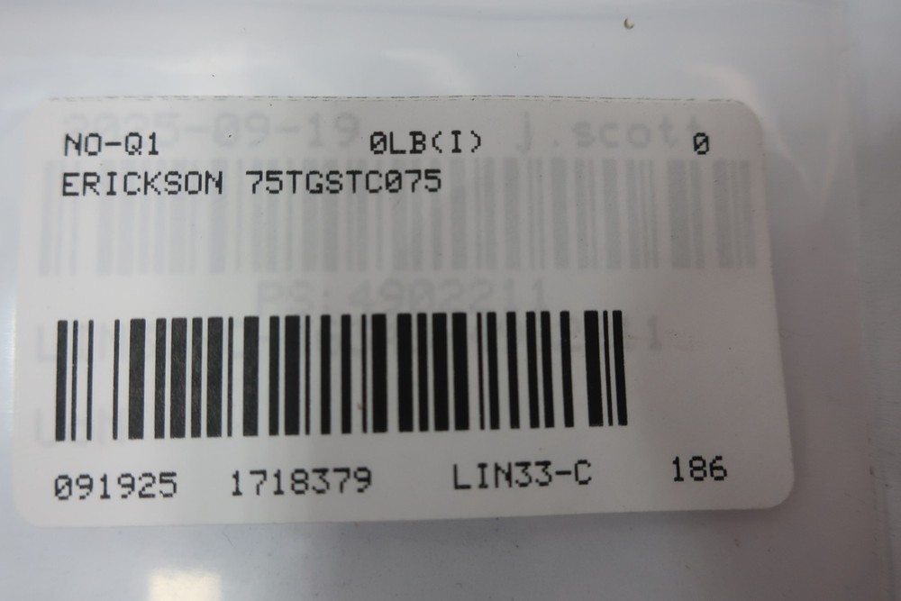 Erickson 75TGSTC075 Collet