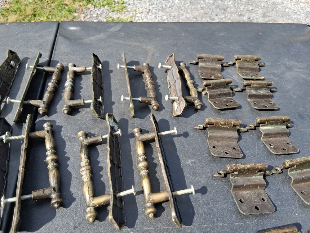 Lot Of Vintage Amerock Drawer Pulls Hinges