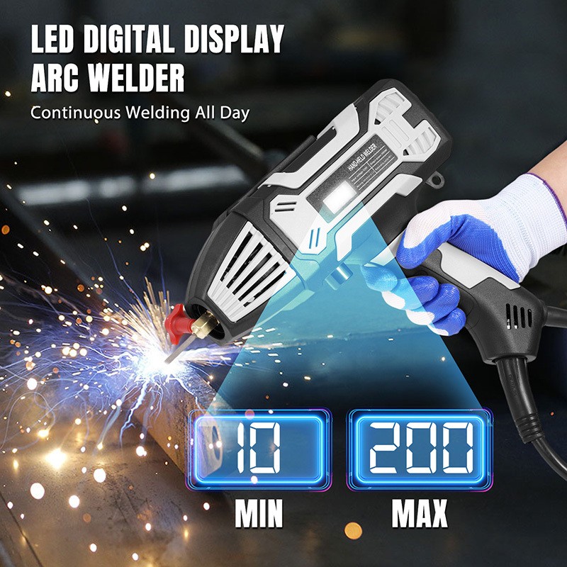 welding machine handheld welding gun 20-200A 3000W small portable kit