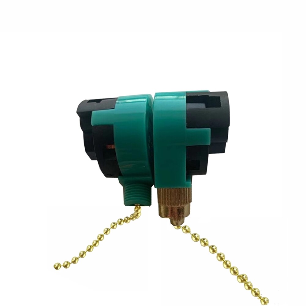ZING EAR ZE-268S6 Pull Chain Switch 4 Wire 3 Speed Ceiling Fan Switch 6A 125V US