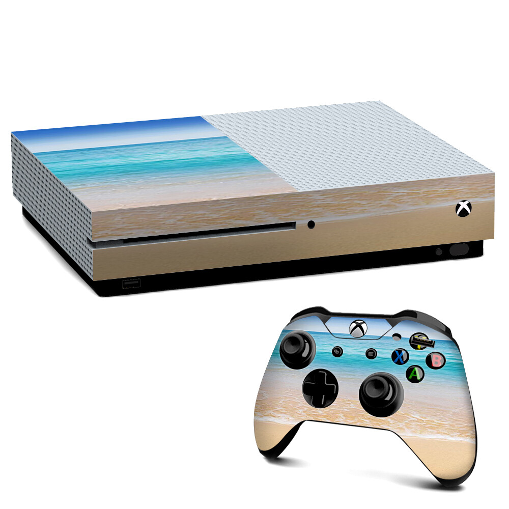 Xbox One S Console Skins Decal Wrap ONLY Bahamas Beach