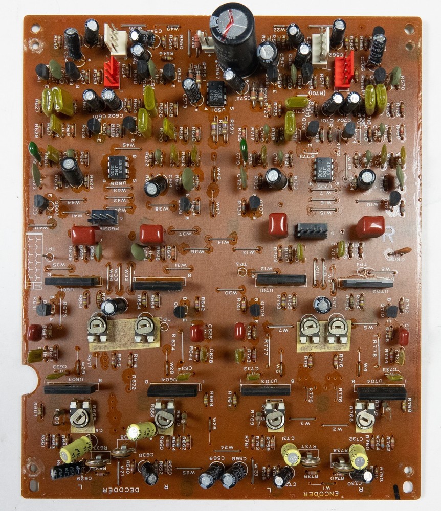 TEAC X-1000R dbx Encoder / Decoder Board PCB-108 CLEAN & TESTED - PLEASE READ
