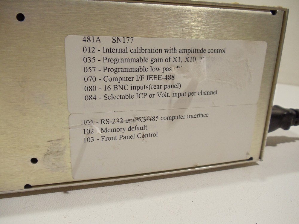 PCB Piezotronics Model Series 481A Sensor Signal Conditioner