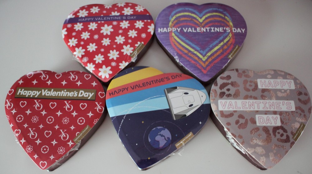 Elmer Chocolate  (2-PACK)  5 Flavor Assorted Chocolate Hearts - 2 oz