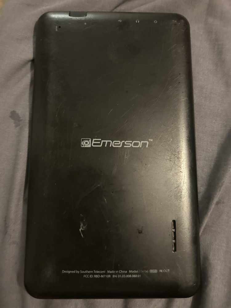 Emerson Android Tablet Model EM756 Tested Box Small