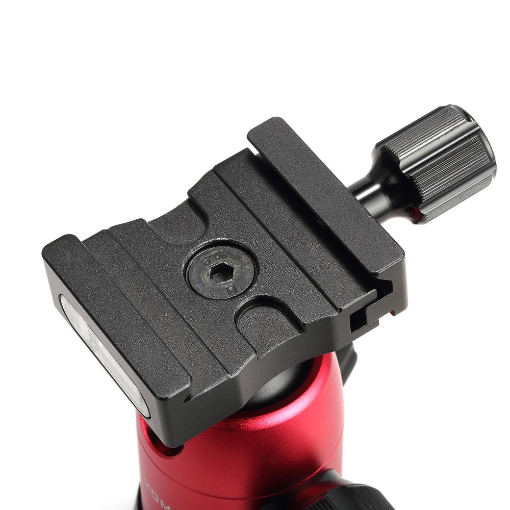 Tripod Head Ball Head Bracket with Quick Release Plate 360° Panning For Camera