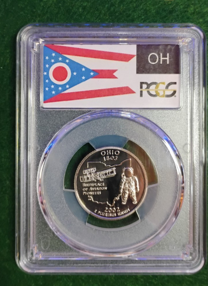 2002 S Clad State Quarter Set PCGS PR69DCAM Set B