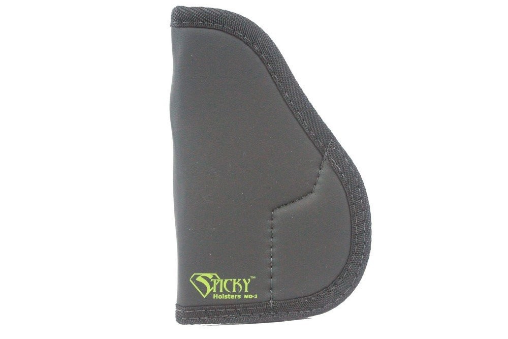 Sticky Pocket Holster For Small/Medium Frame Ambidextrous Black - MD-3