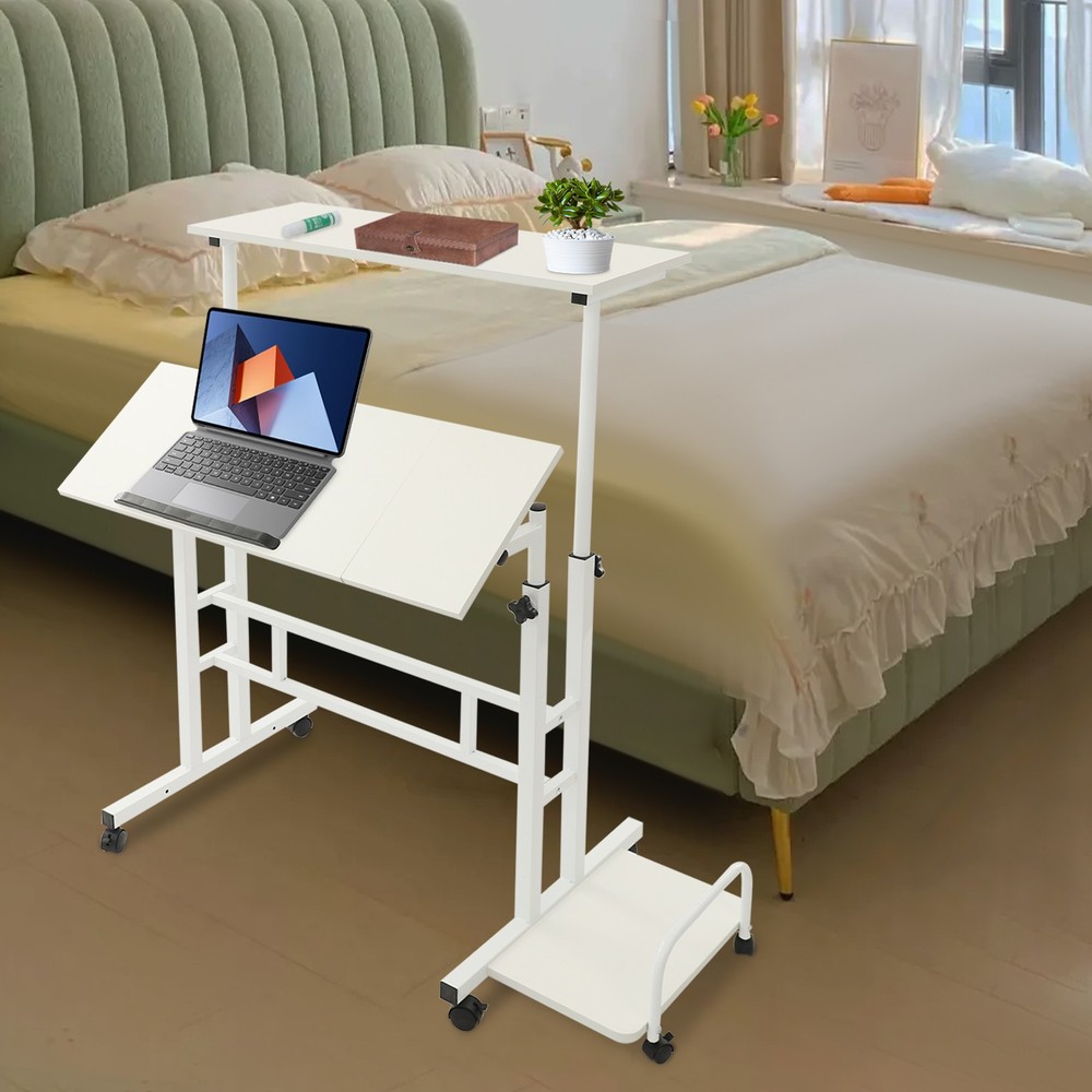 Multi Functional Foldable Desk, Modern Computer Desk, Adjustable Computer Table