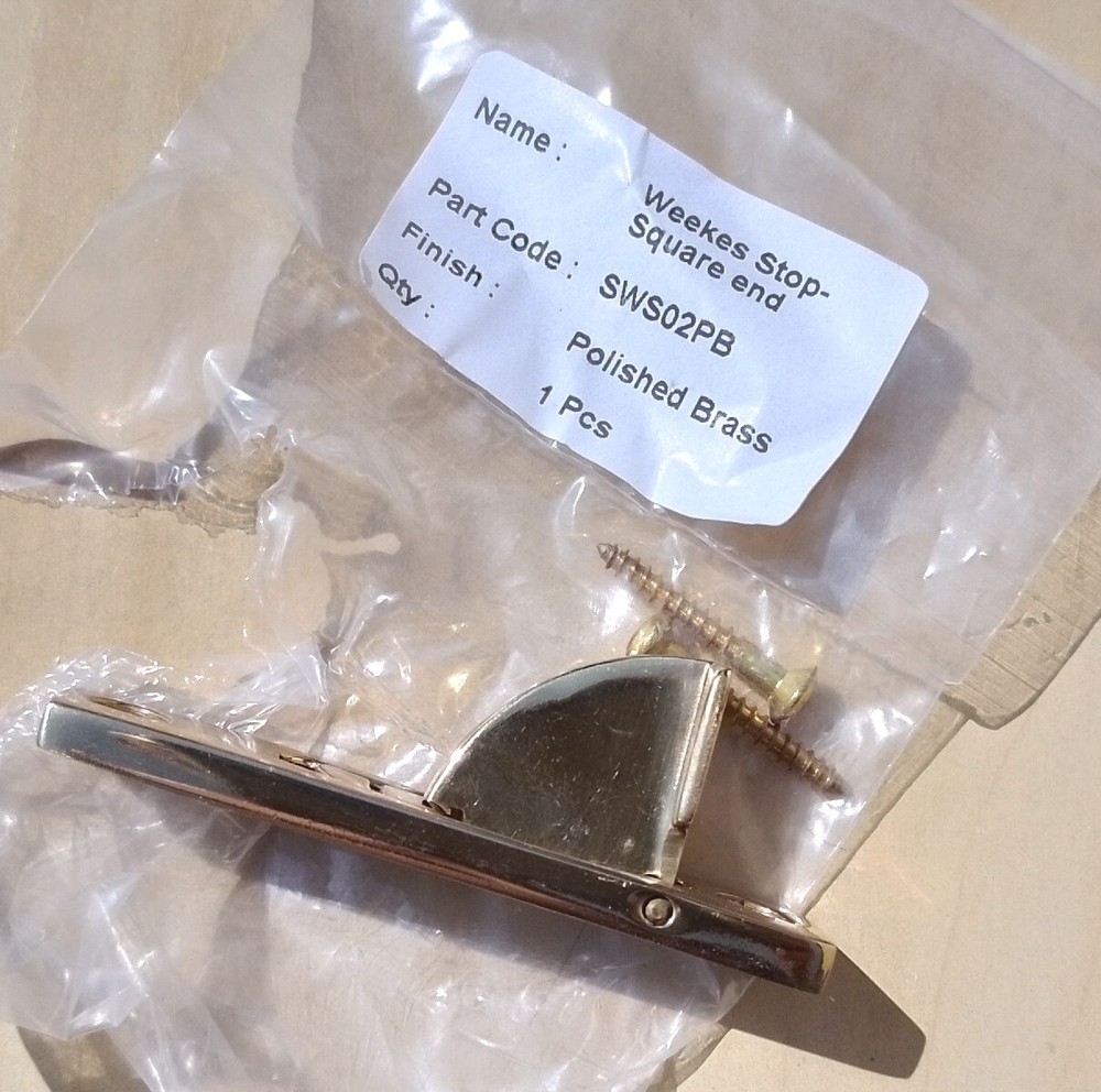 Retro Victorian style Brass window Lock Cupboard Latch Catch SECURITY