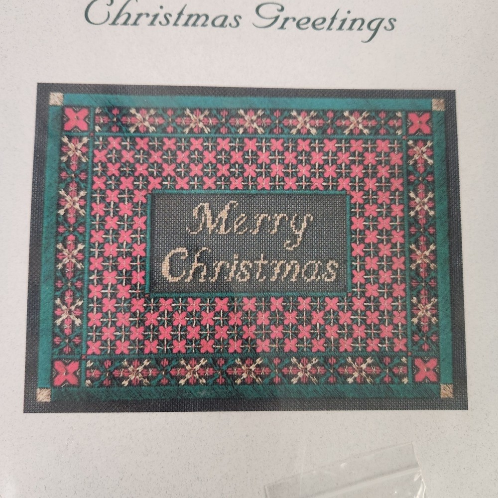 Laura J Perin Sampler Collection Christmas Greetings Needlepoint Pattern Chart