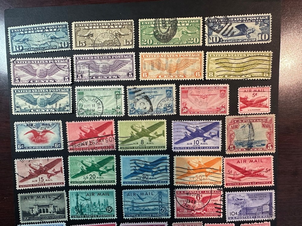 Scott # C7-12, C16-17, C19-52 Nice! Fill those empty spaces !!!