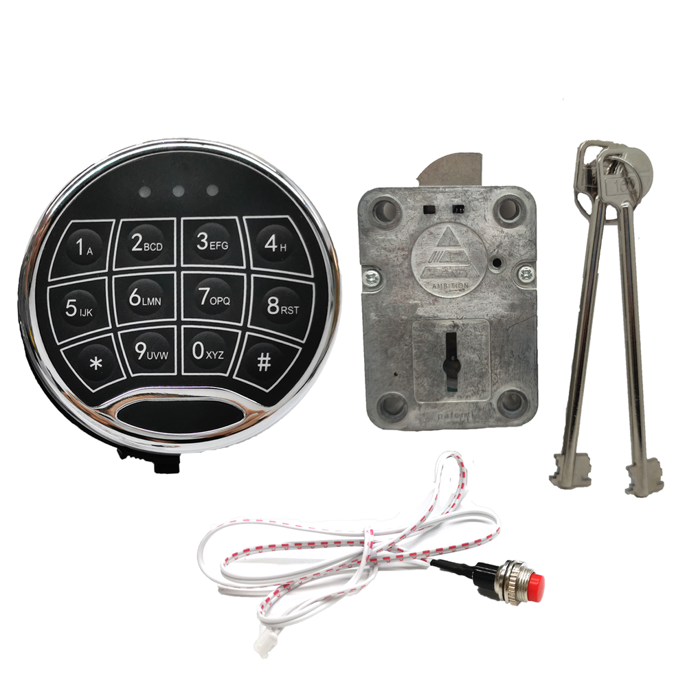 Ambition Electronic Lock Gun safe lock With Left Hand Swingbolt Lock Time Delay