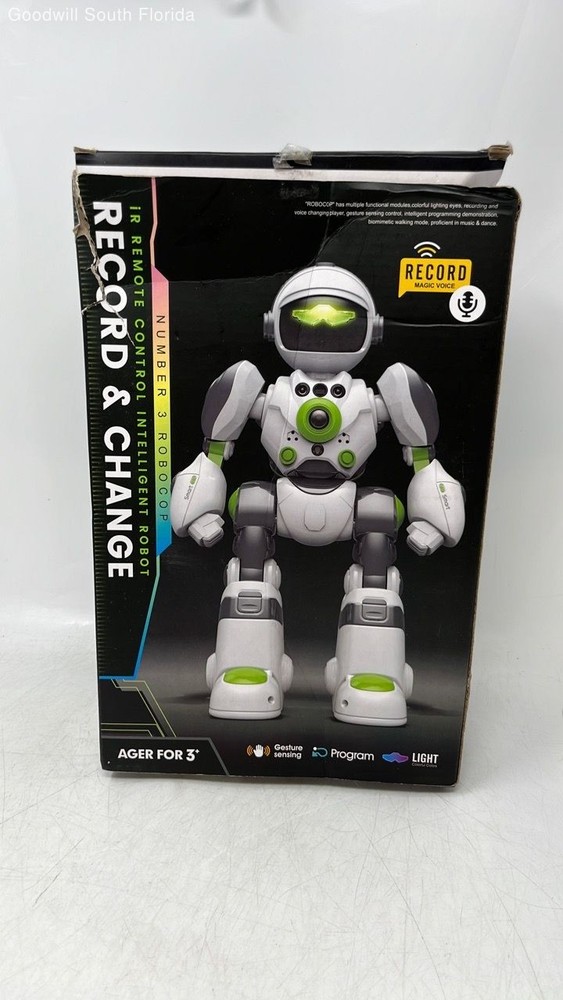 Zreswap AI Intelligent Programmable Remote Control Voice Robot Not Tested