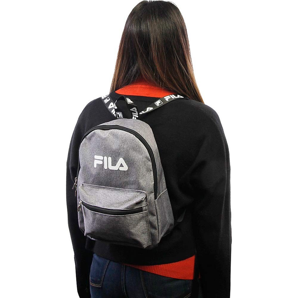 Fila Hailee 13-In Mini Backpack, Heather Grey One Size,