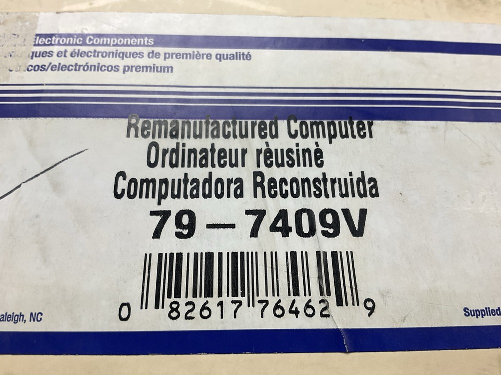 FLASH PROGRAMMING REQUIRED - Carquest 79-7409V Engine Control Computer ECM ECU