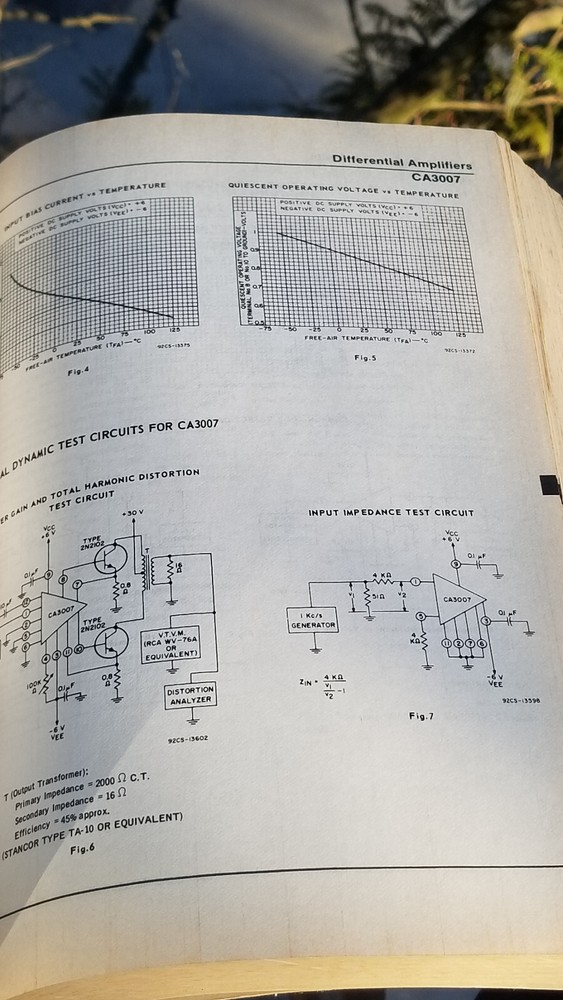 VINTAGE RCA ELECTRONICS BOOK LINEAR INTEGRATED CIRCUITS INDUSTRIAL CONSUMER