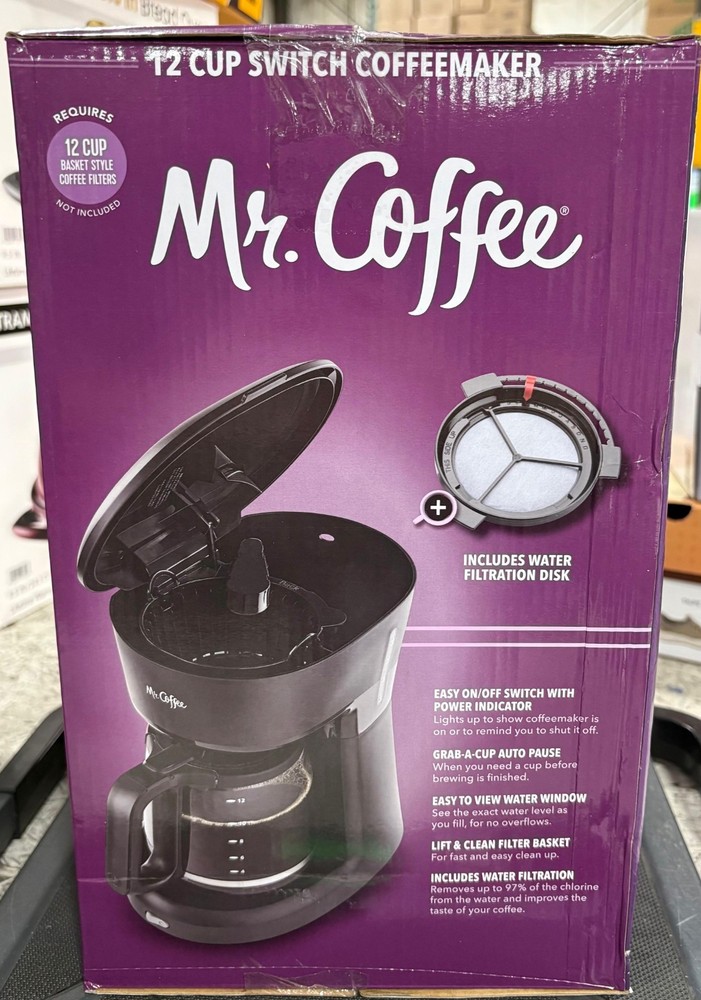 Mr. Coffee 12 Cup Switch Coffee Maker