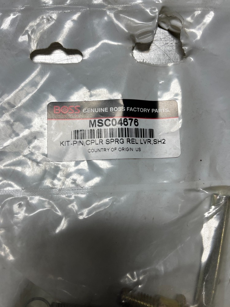 MSC04676 GENUINE Boss Snowplow PIN KIT