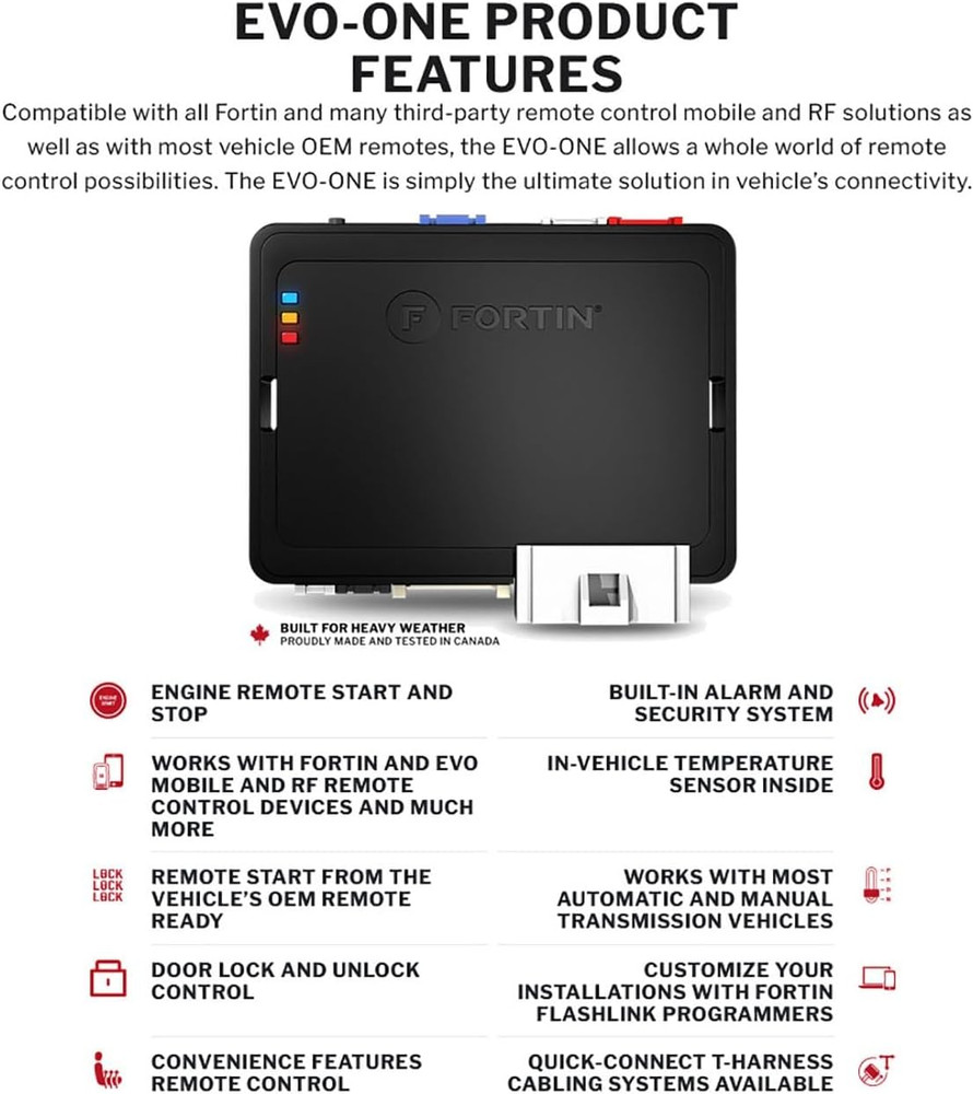 EVO-ONE All-In-One Remote Start & Security System