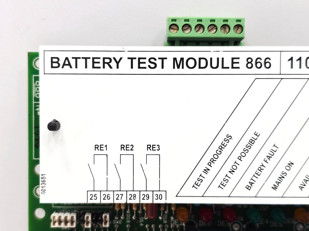 866-02-01A BATTERY TEST MODULE 866