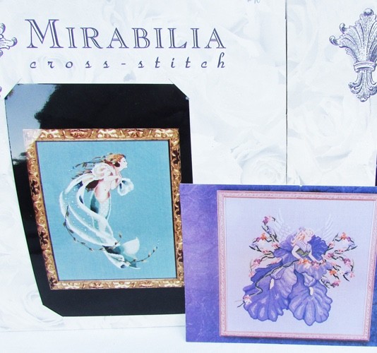 Mirabilia cross stitch kit choice Deepest Love  or Iris both complete kits