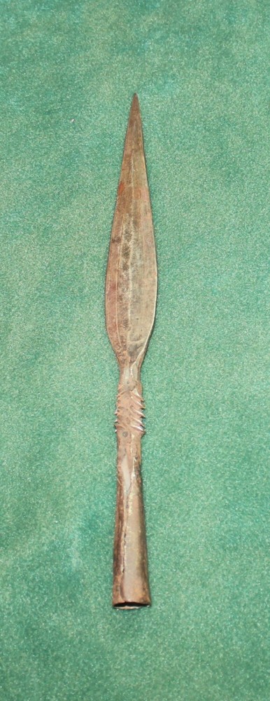 Hand Forged Primitive Spear Head