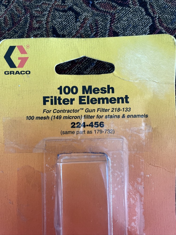 Graco 100 mesh filter element 224-456