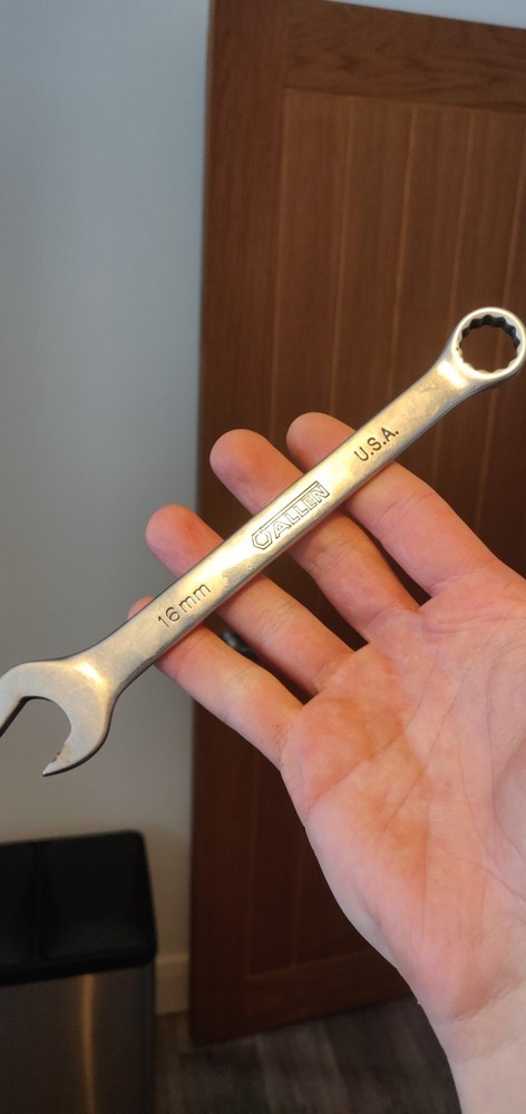 Allen 20422 16mm USA Combination Spanner