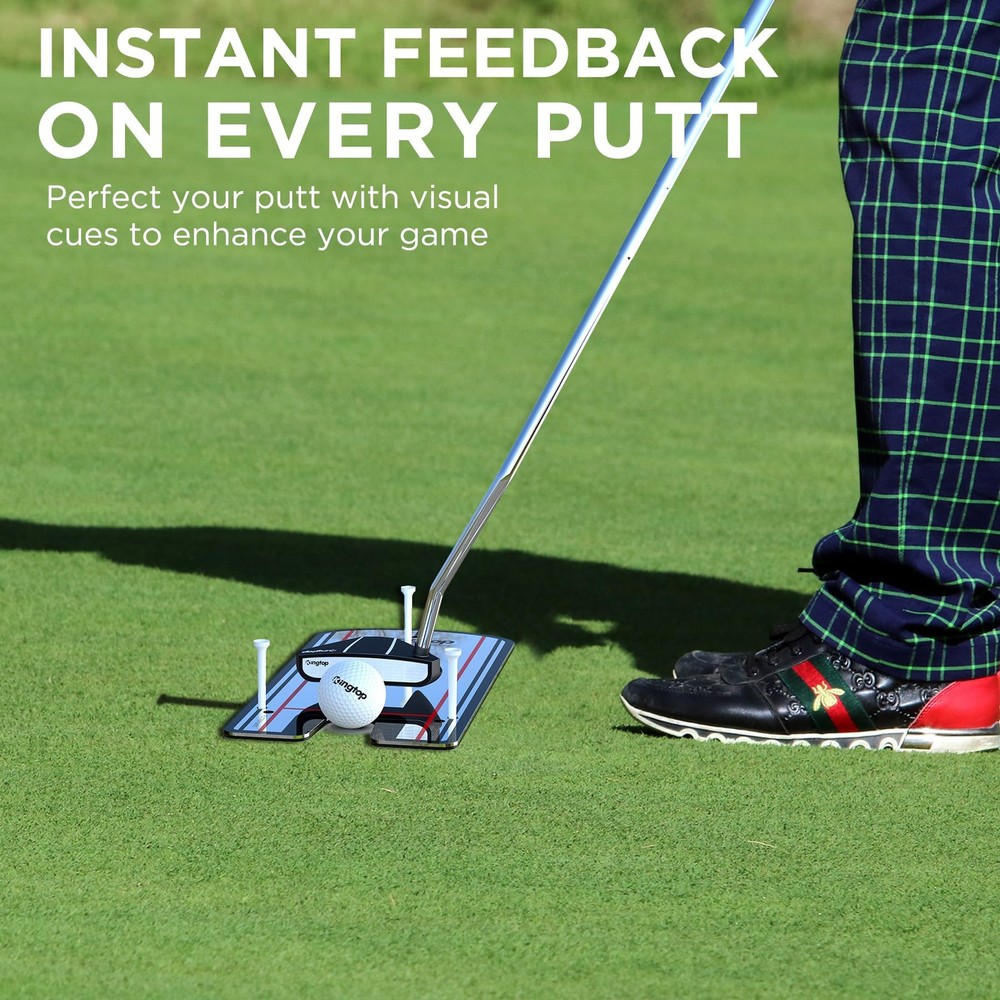 Classic Golf Putting Mirror - Portable Alignment Putting Training Aids for Co...