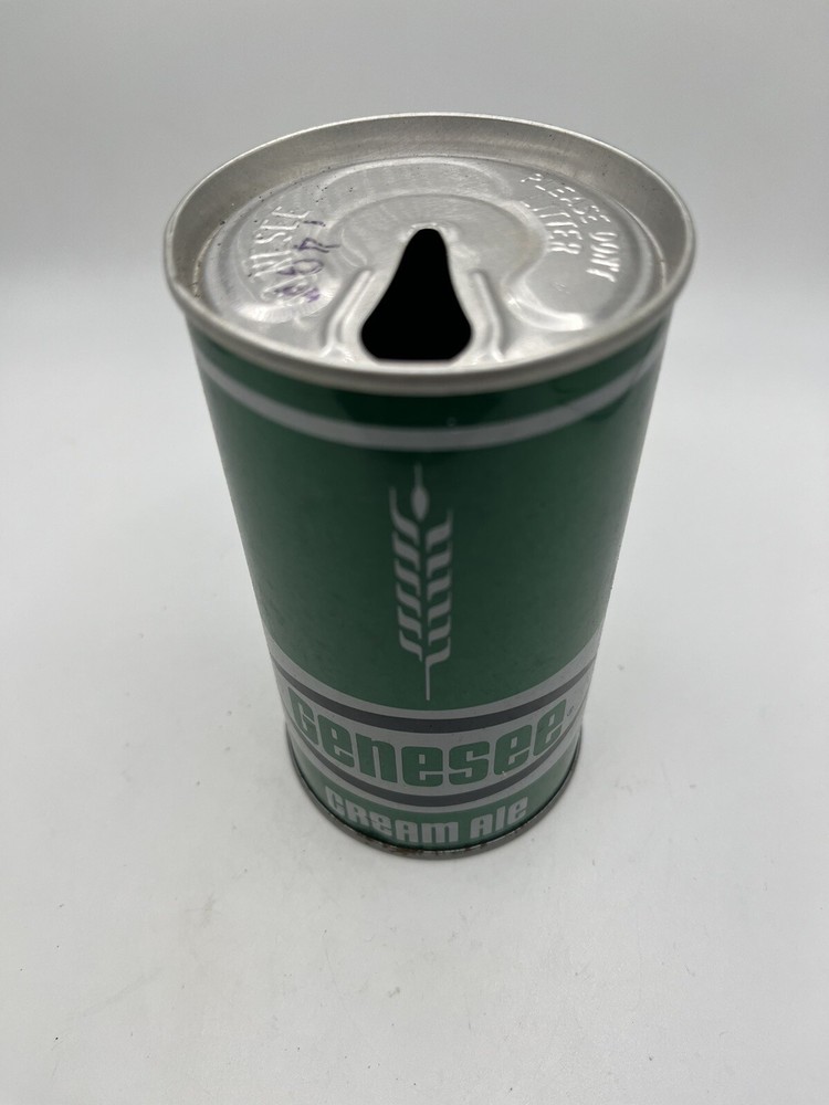 Genesee Cream Ale Empty Beer Can 12oz Vintage Pull Tab