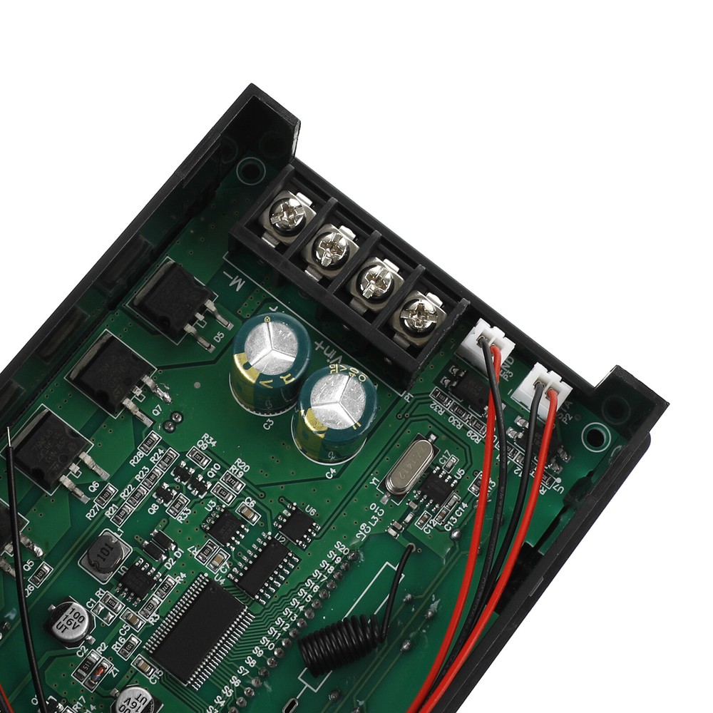 Speed Controller PWM DC Motor Timing Reversible Remote Control LCD Display 60A