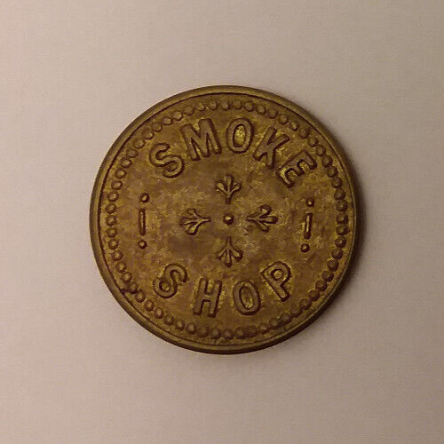 Smoke Shop 5 Cent Trade Token 21mm