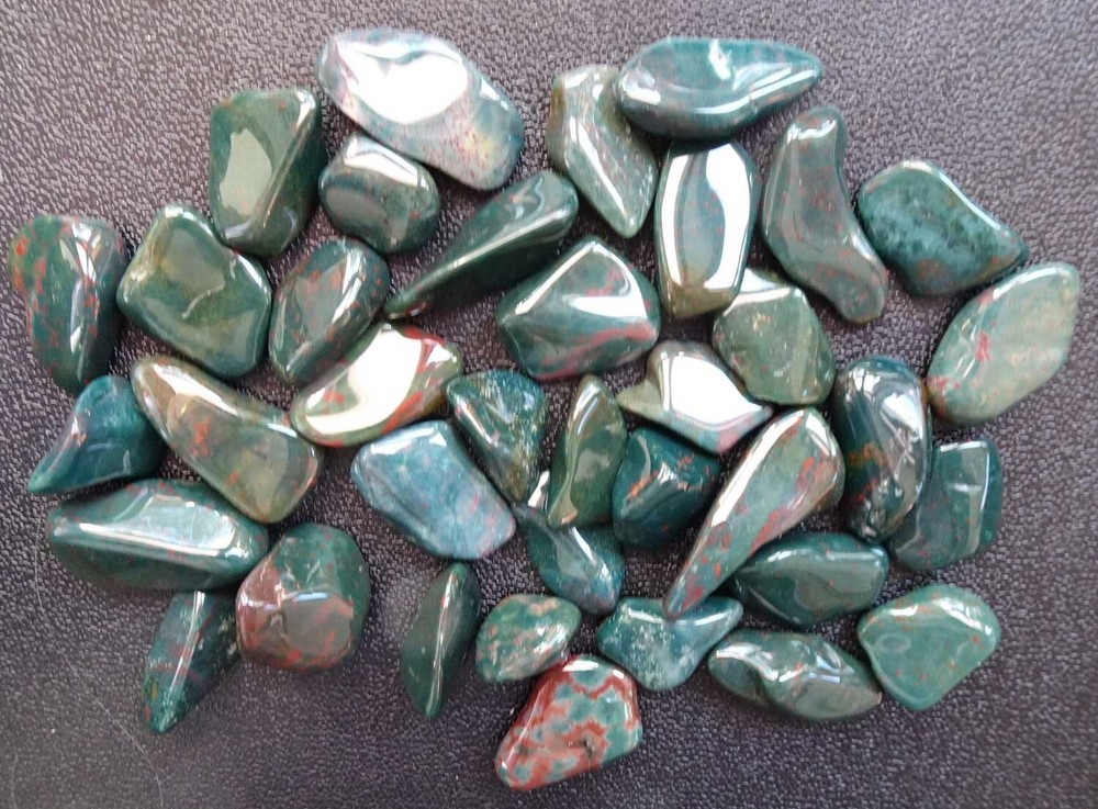 Fancy Jasper - 3 ounces Medium/Small Tumbled Stones rt544b