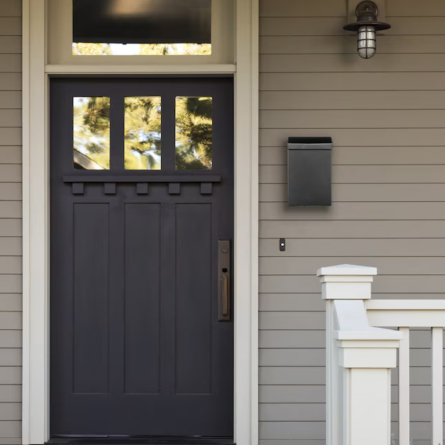 Architectural Mailboxes Modern Heritage Metal Small Mailbox Black