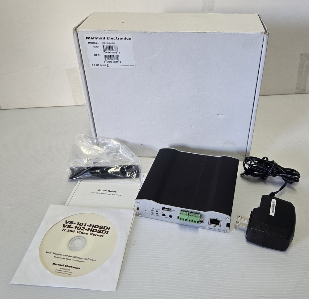 Marshall Electronics HD/SD Video Server VS-102 HDSDI