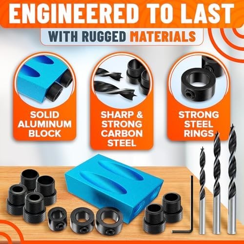 Pocket Hole Jig Kit for Woodworking