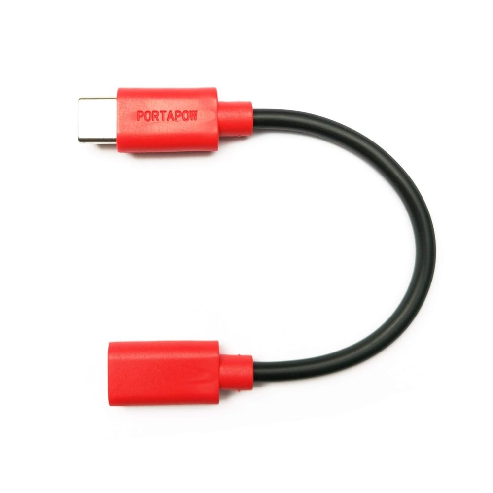 PortaPow USB-C Data Blocker (Twin Pack) 2, Red