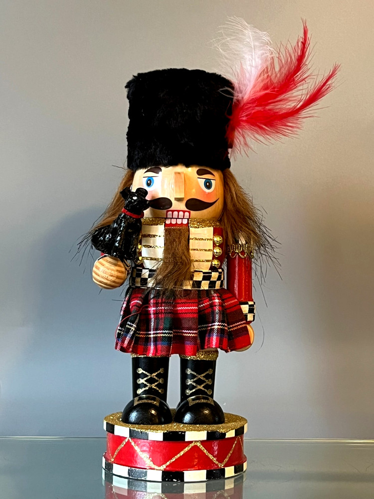 MacKenzie - Childs Tartastic Scottish Nutcracker